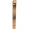 Ekena Millwork Funston Block Smooth Bracket, Western Red Cedar, 3 1/2"W x 24"D x 32"H BKT04X24X32FST05SWR - alternate 4
